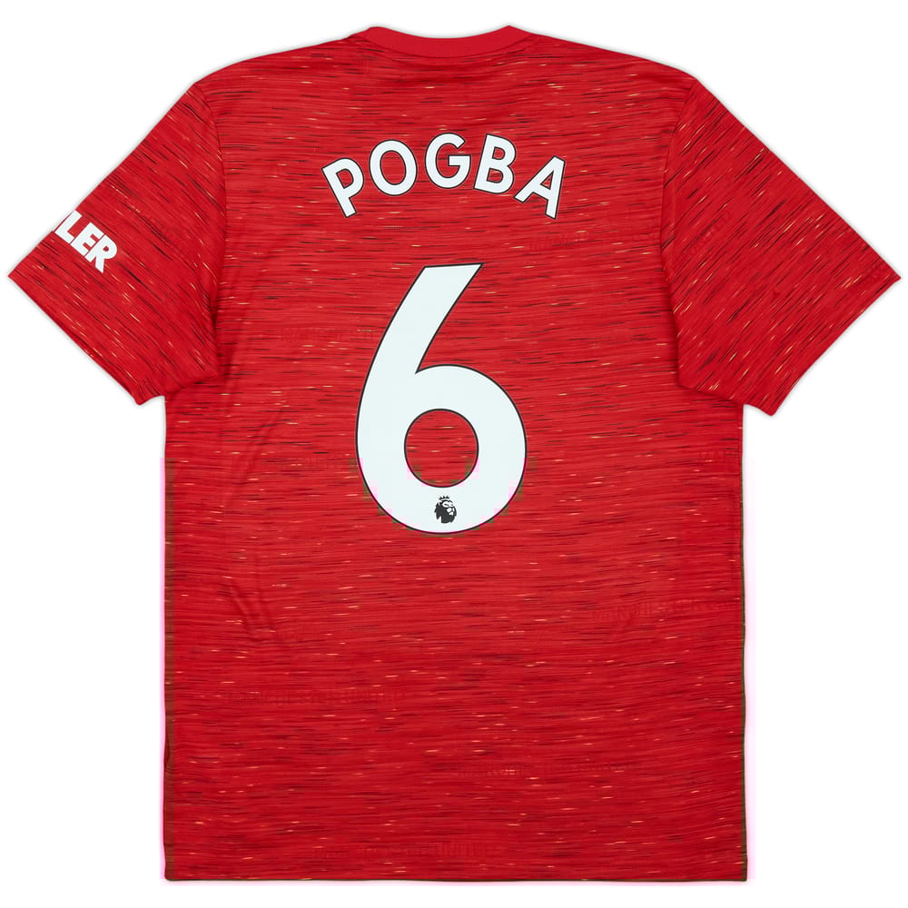 2020-21 Manchester United Home Shirt Pogba #6 - 9/10 - (M)