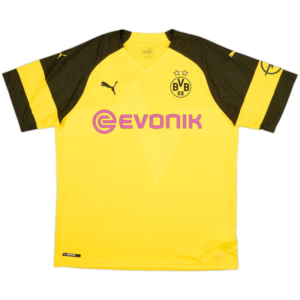 2018-19 Borussia Dortmund Home Shirt - 8/10 - (XL)