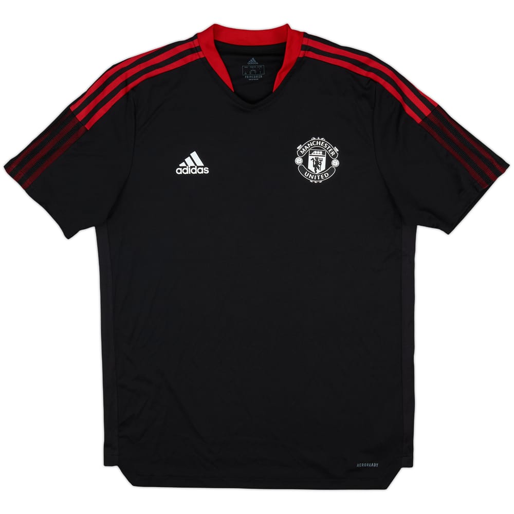 2021-22 Manchester United adidas Training Shirt - 10/10 - (L)