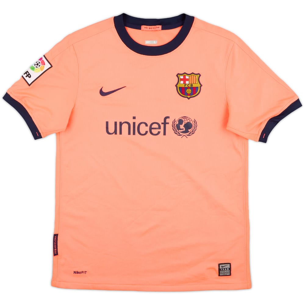 2009-10 Barcelona Away Shirt - 9/10 - (L.Boys)
