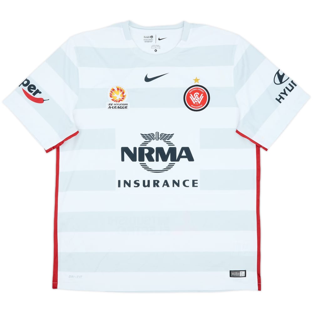 2015-16 Western Sydney Wanderers Away Shirt - 7/10 - (XL)