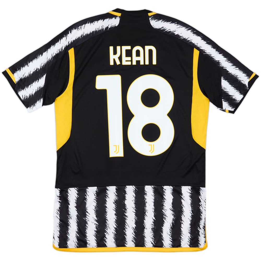 2023-24 Juventus Home Shirt Kean #18 - 10/10 - (M)