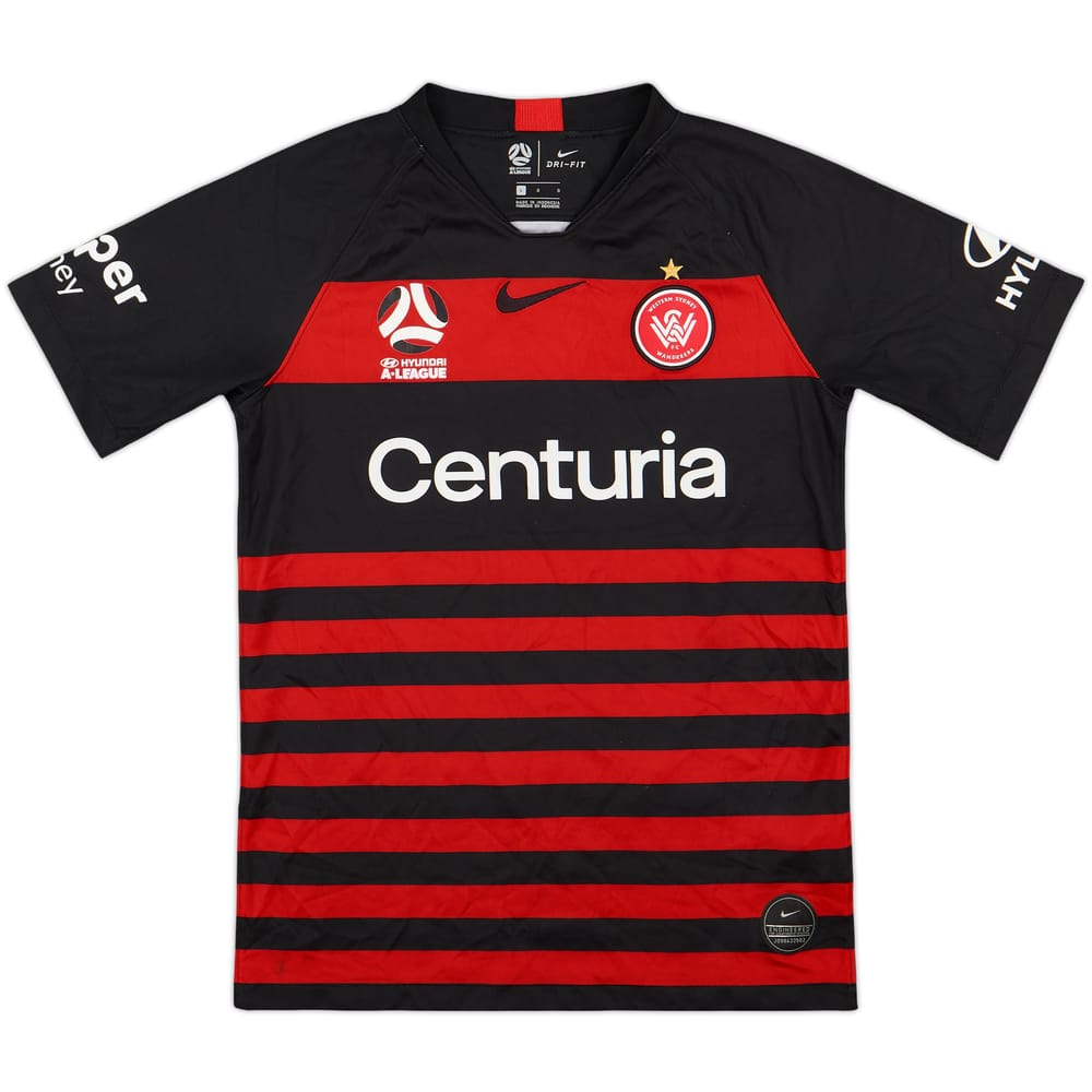 2019-20 Western Sydney Wanderers Home Shirt - 9/10 - (L.Boys)