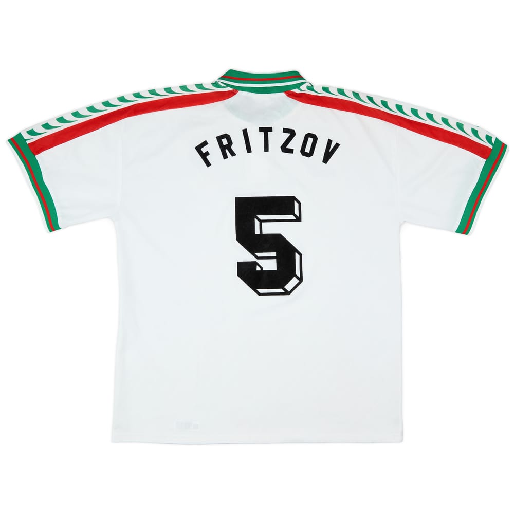 1996-98 Bulgaria Home Shirt Fritzov #5 - 7/10 - (XL)