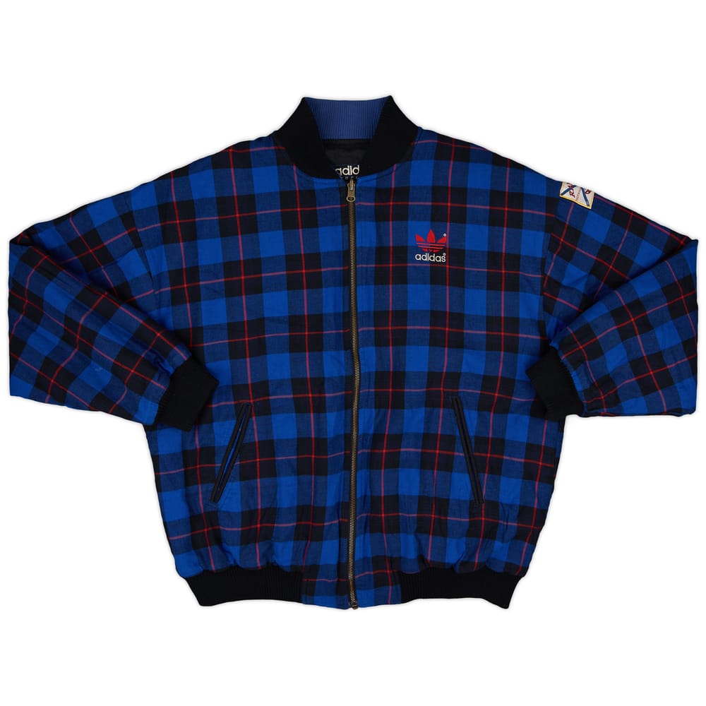 1992-93 Rangers adidas Reversible Bomber Jacket - 9/10 - (L)