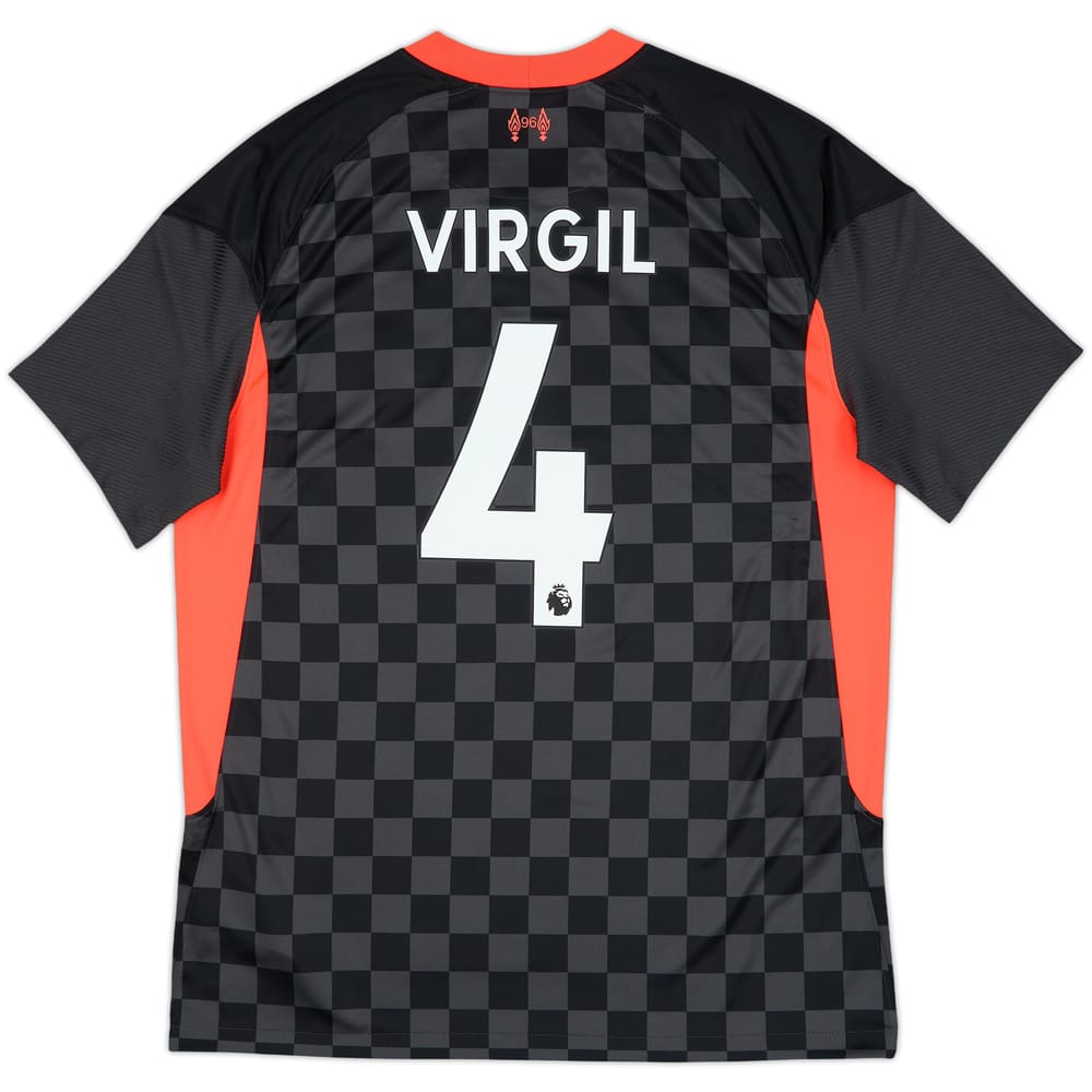 2020-21 Liverpool Third Shirt Virgil #4 (L)