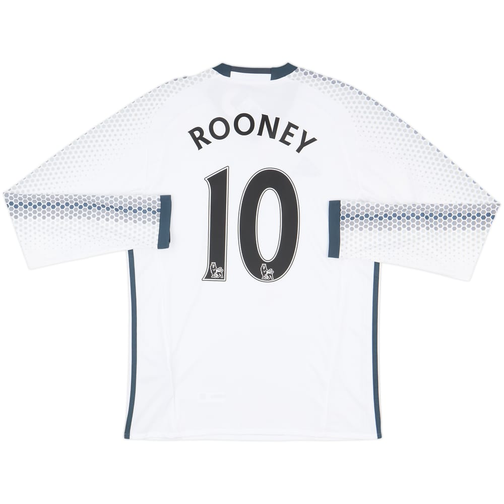 2016-17 Manchester United Third L/S Shirt Rooney #10 (M)