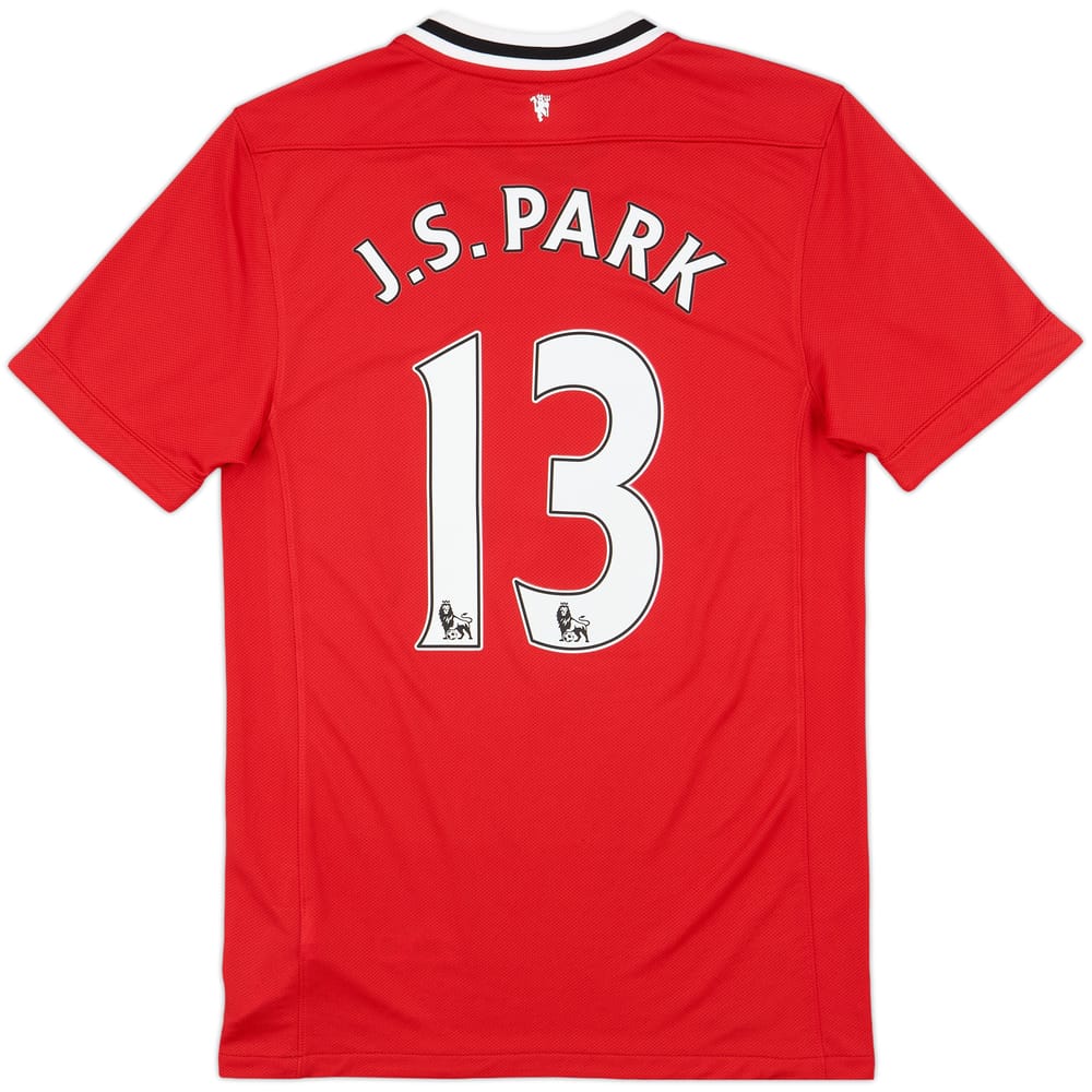 2011-12 Manchester United Home Shirt J.S.Park #13 (S)
