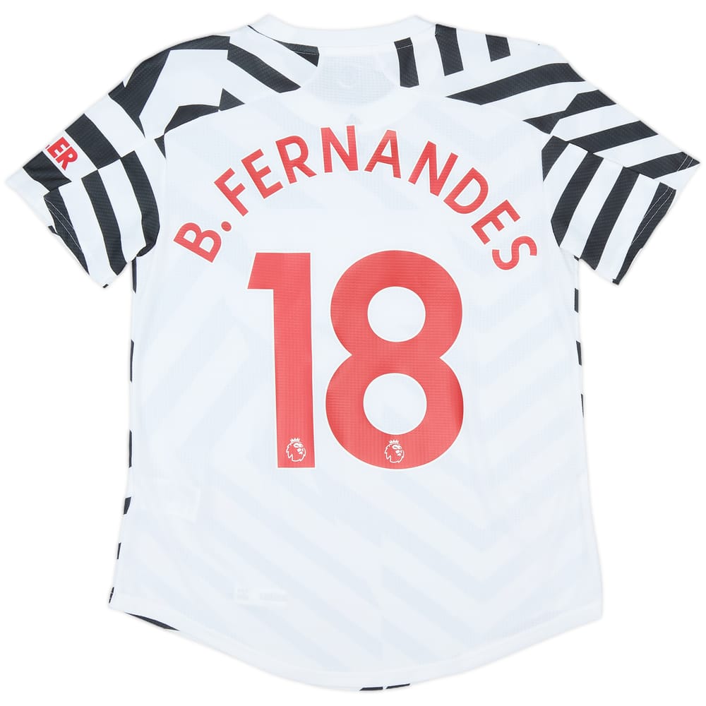 2020-21 Manchester United Authentic Third Shirt B.Fernandes #18 (Women's M)