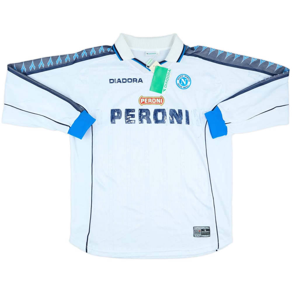 2000-01 Napoli Away L/S Shirt (XXL)
