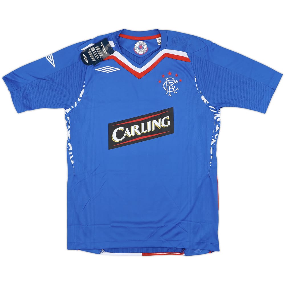 2007-08 Rangers Home Shirt (S)