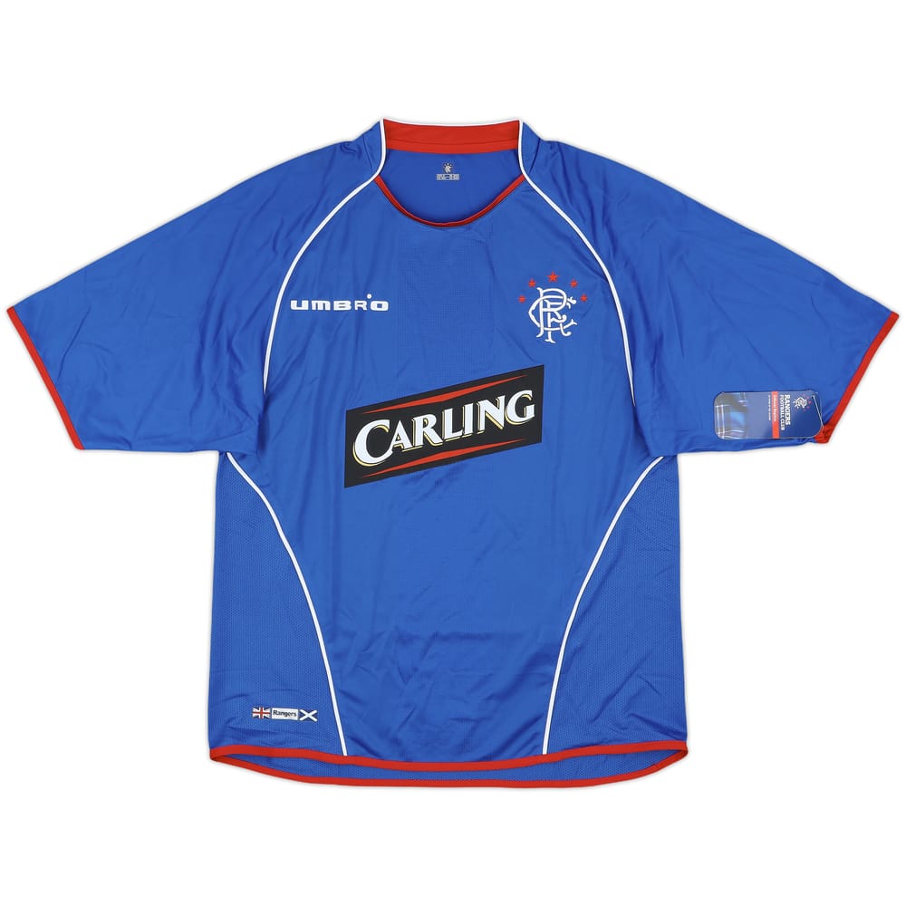 2005-06 Rangers Home Shirt (M)