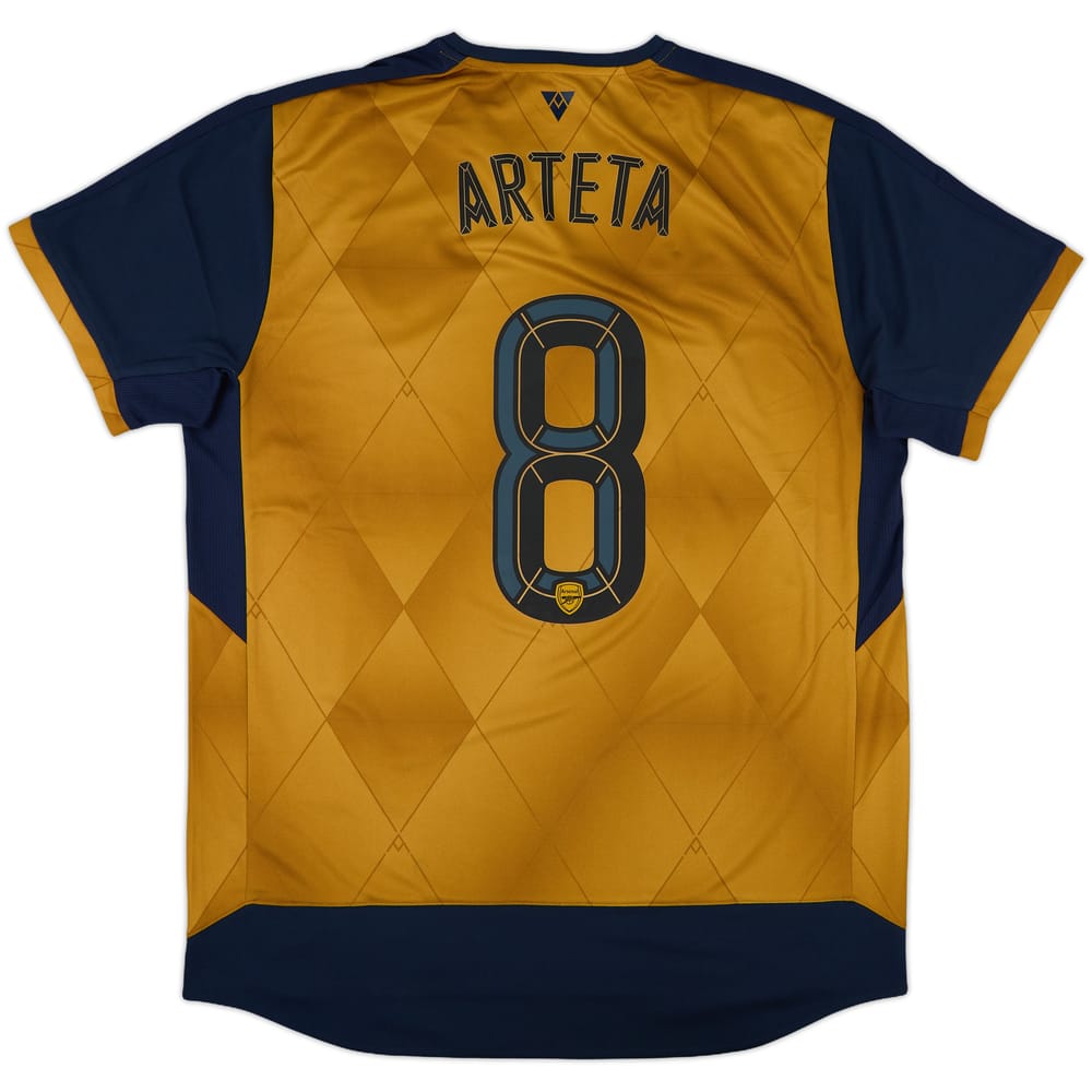 2015-16 Arsenal Away Shirt Arteta #8 (XL)