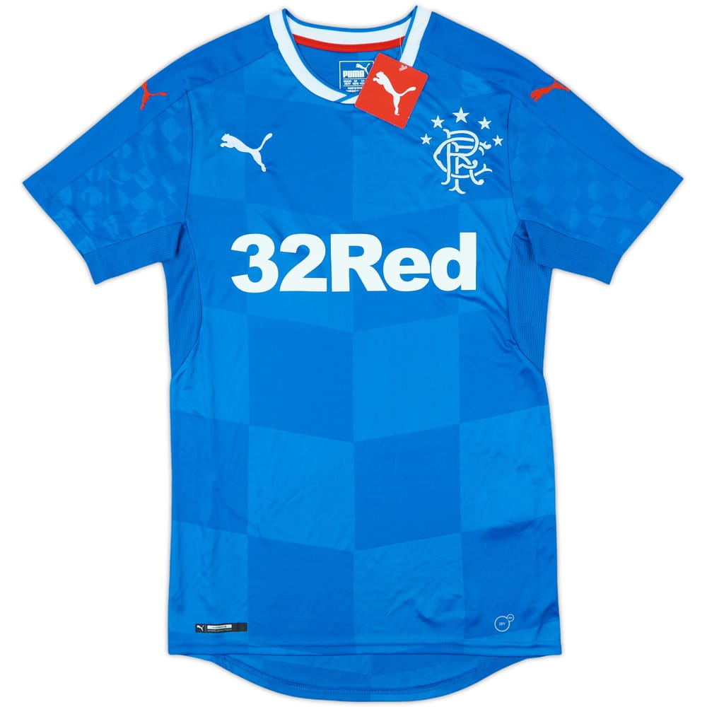 2016-18 Rangers Home Shirt (XS)