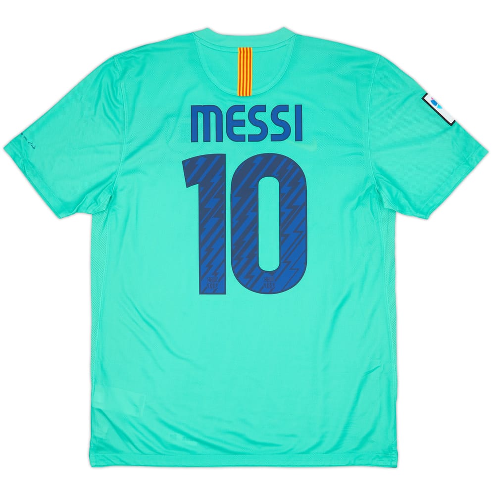 2010-11 Barcelona Away Shirt Messi #10 (L)