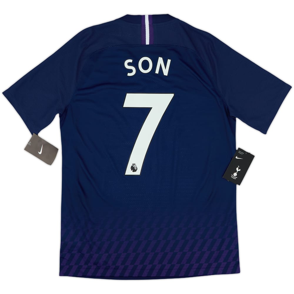 2019-20 Tottenham Authentic Away Shirt Son #7 (M)
