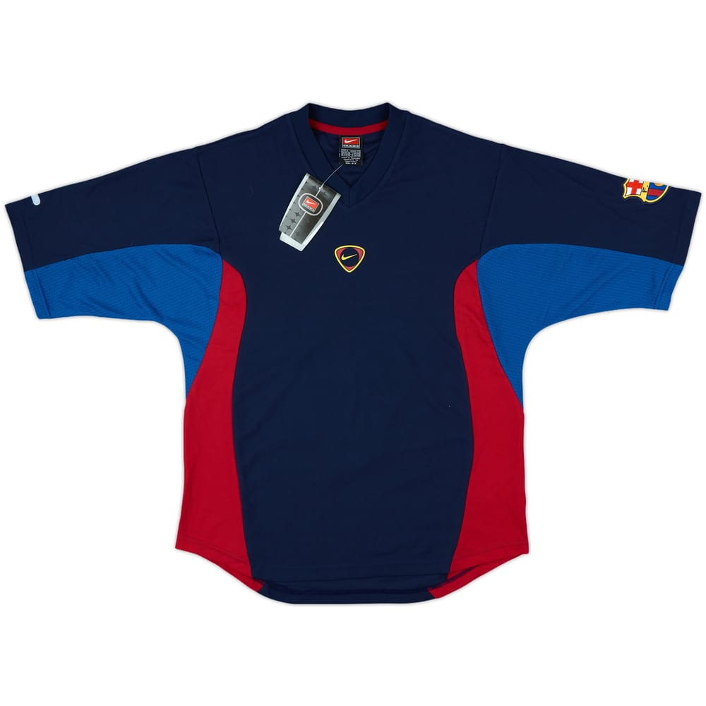 2000-01 Barcelona Nike Training Shirt (S)