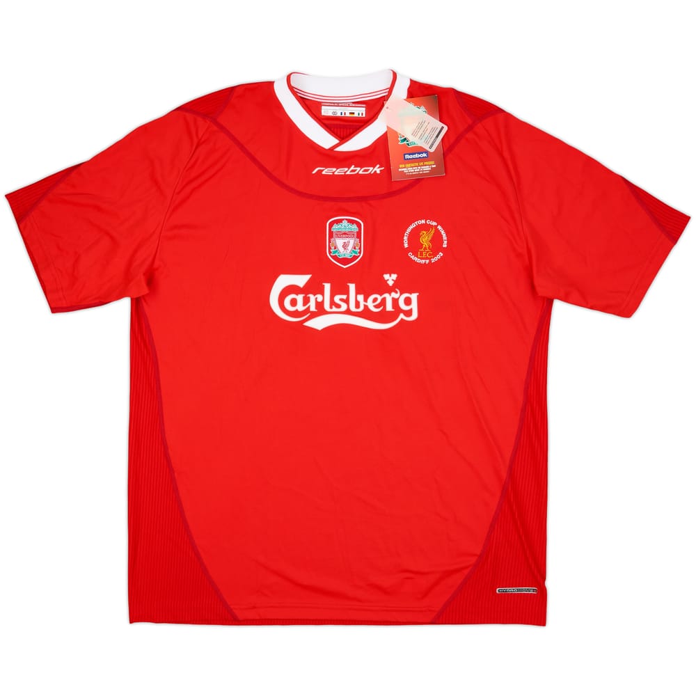2002-04 Liverpool Worthintgton Cup Winners Home Shirt (XL)