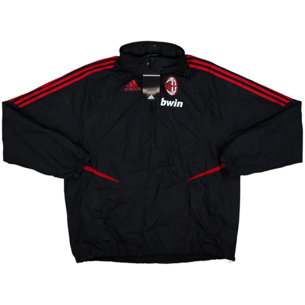 2009-10 AC Milan adidas Hooded Windbreaker (L/XL)