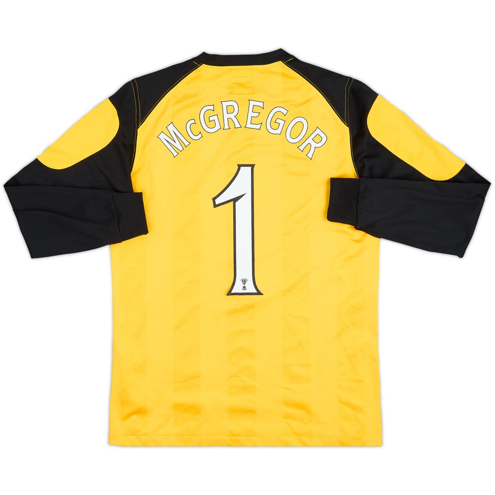 Camiseta de portero de los Rangers 2010-11 McGregor #1 - 5/10 - (Niños L)