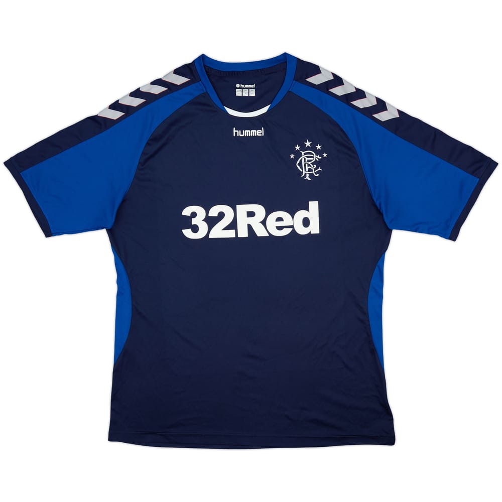 2018-19 Rangers Hummel Training Shirt - 9/10 - (XXL)