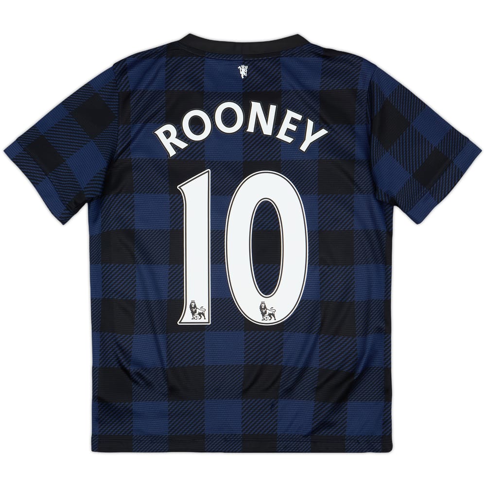 2013-14 Manchester United Away Shirt Rooney #10 - 5/10 - (L.Boys)
