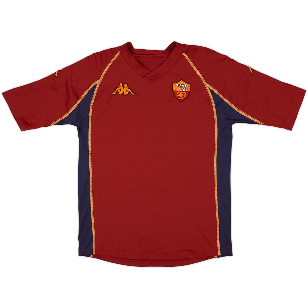 2002-03 Roma Kappa Training Shirt - 8/10 - (M)