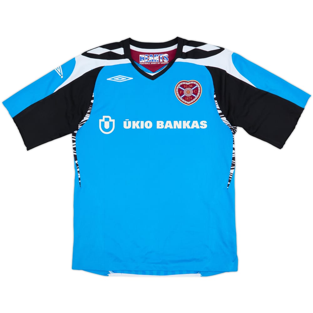 2007-08 Hearts GK Shirt - 7/10 - (S)