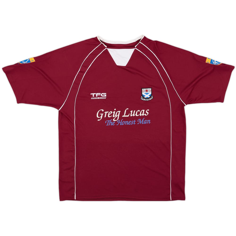 2007-08 Ayr United Away Shirt - 7/10 - (XL)