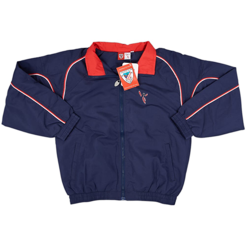 2001-02 Athletic Bilbao Track Jacket (L.Boys)