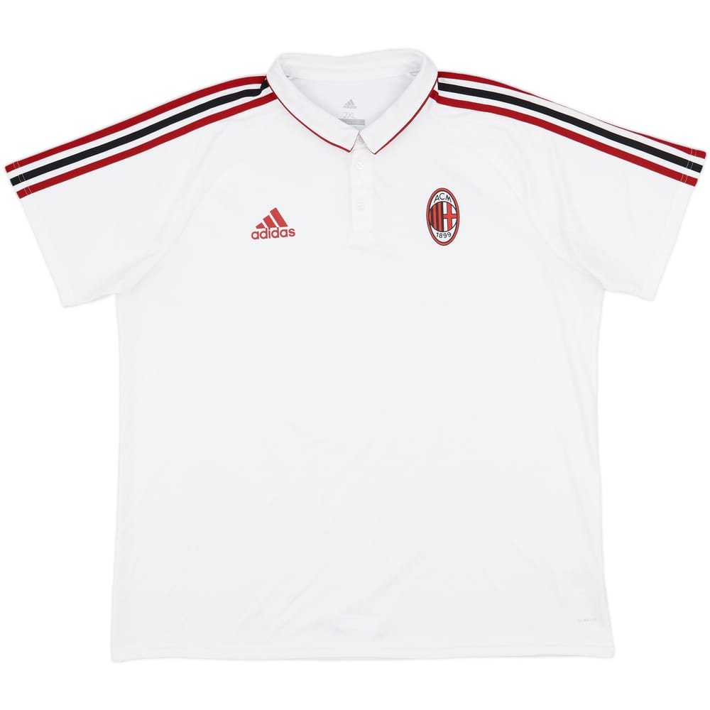 2017-18 AC Milan adidas Polo Shirt - 9/10 - (XXL)