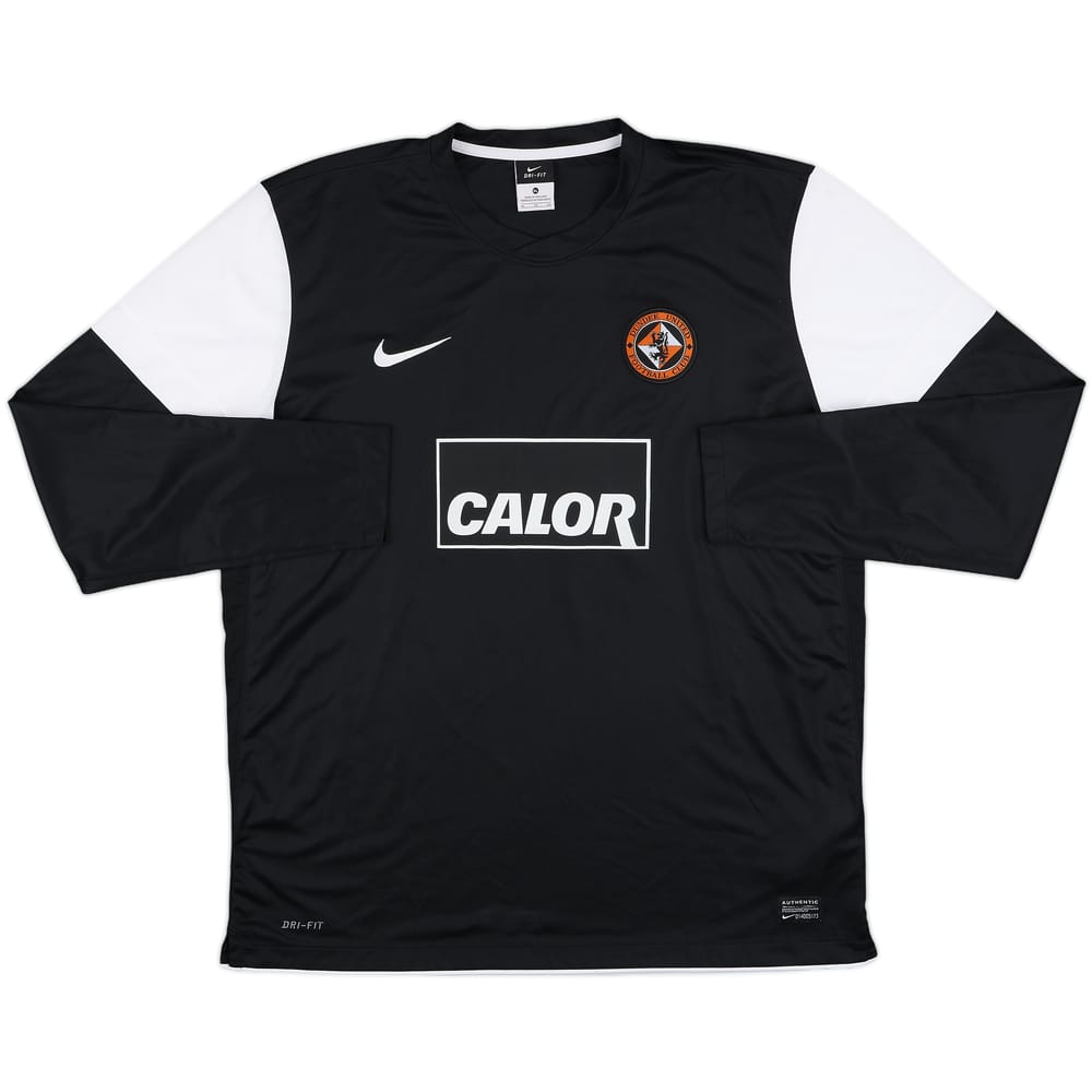 2011-12 Dundee United Away L/S Shirt - 7/10 - (XL)