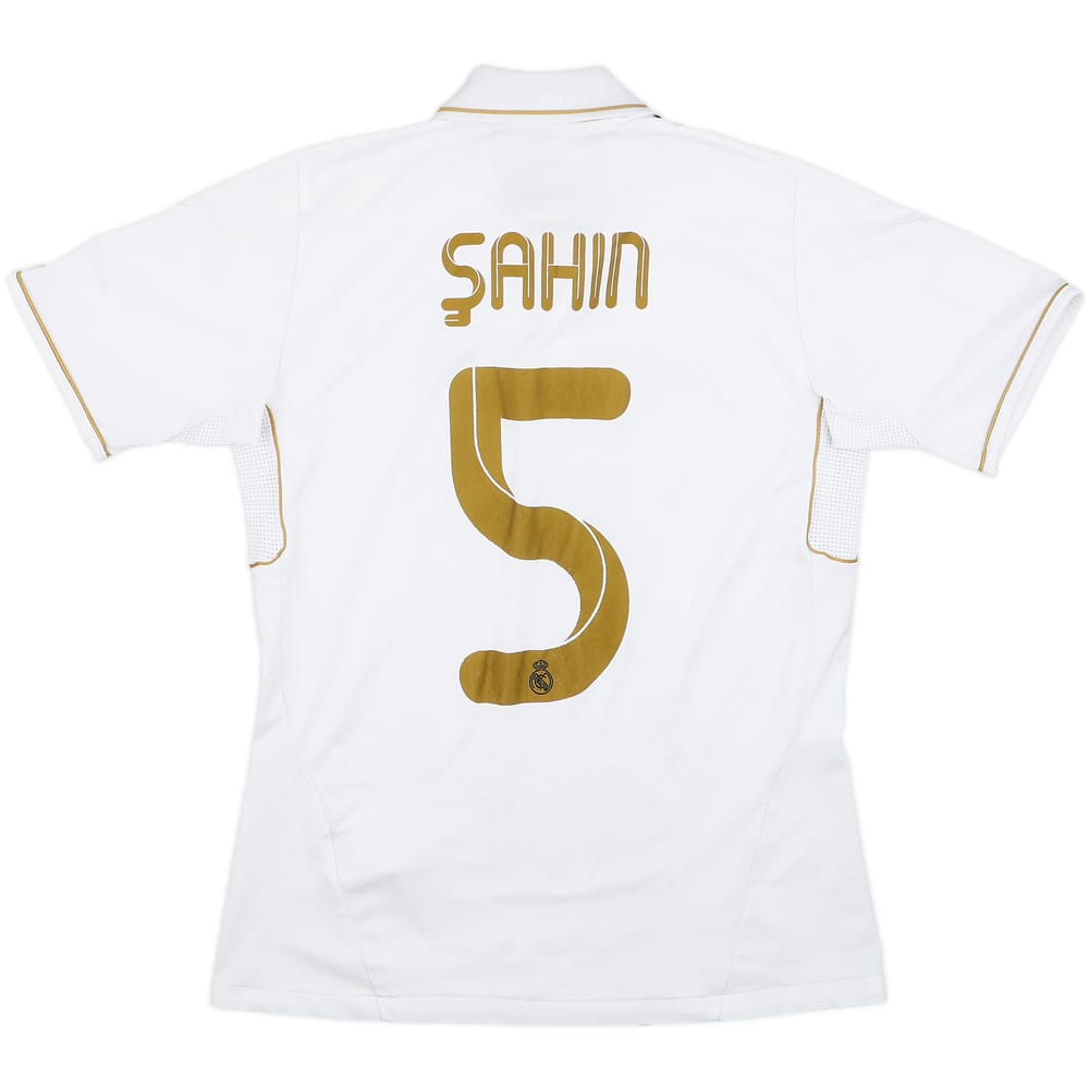 2011-12 Real Madrid Home Shirt Sahin #5 - 5/10 - (XL.Boys)
