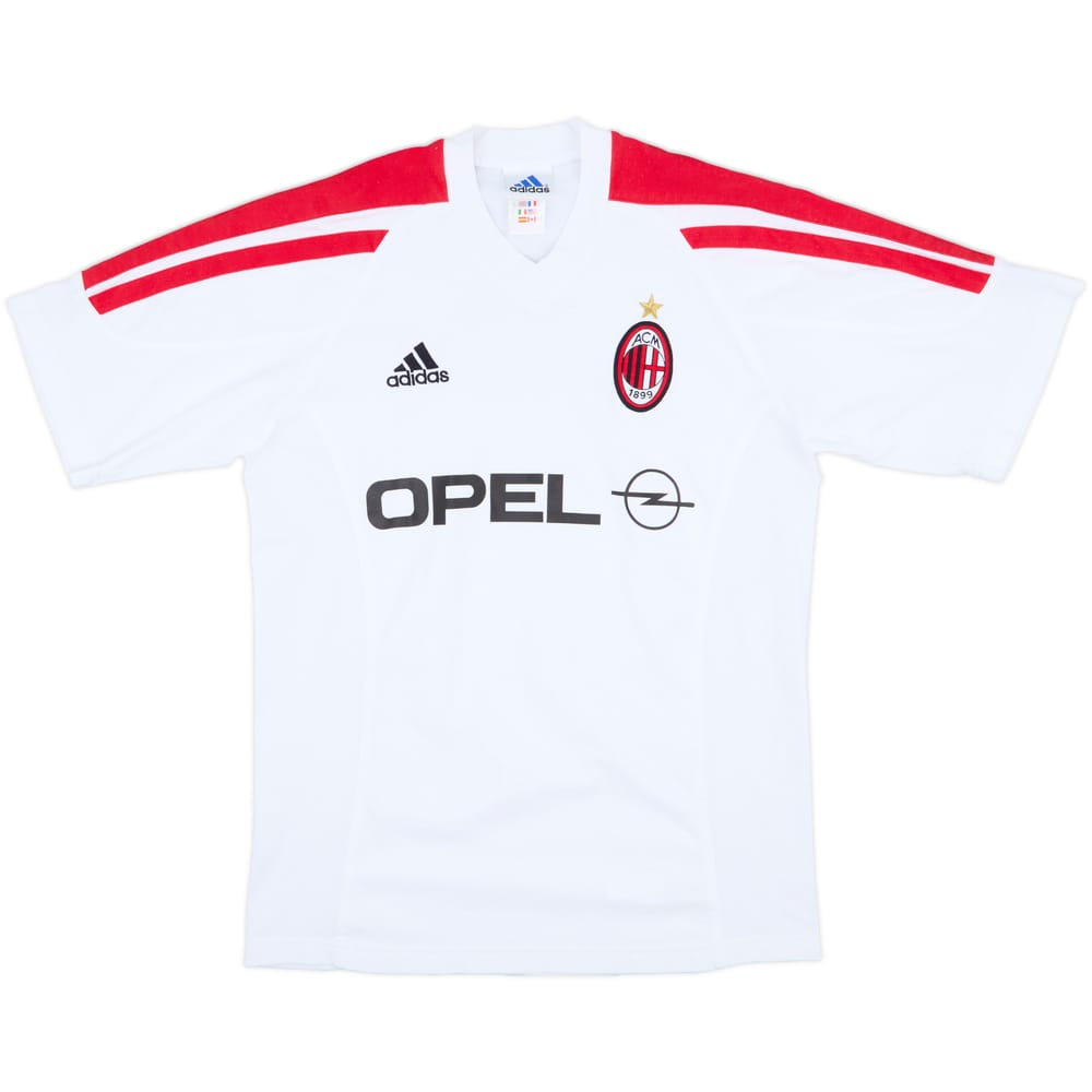 2000-02 AC Milan adidas Training Shirt - 9/10 - (M)