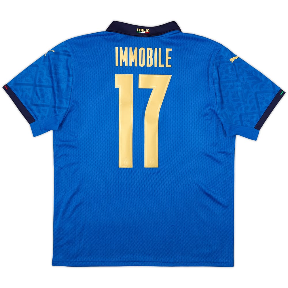 2020-21 Italia Camiseta Local Immobile #17 (L)