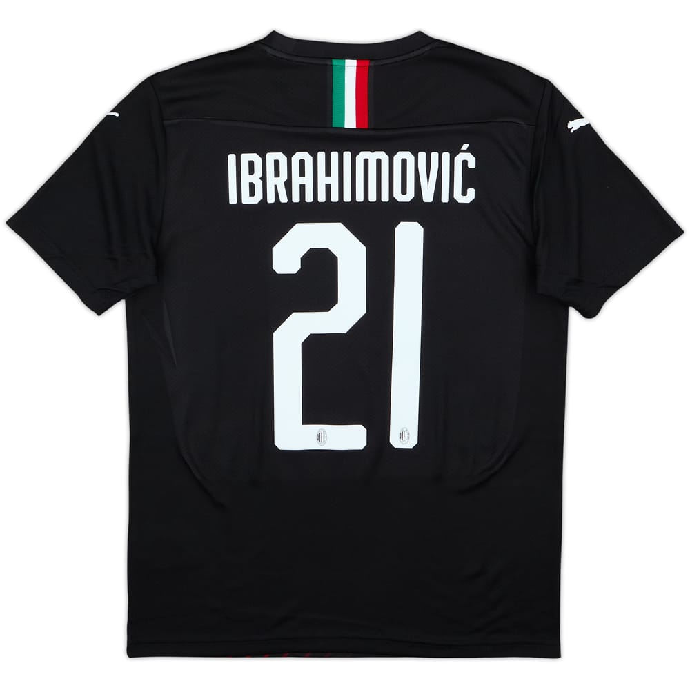 2019-20 AC Milan Third Shirt Ibrahimovic #21 - 8/10 - (S)