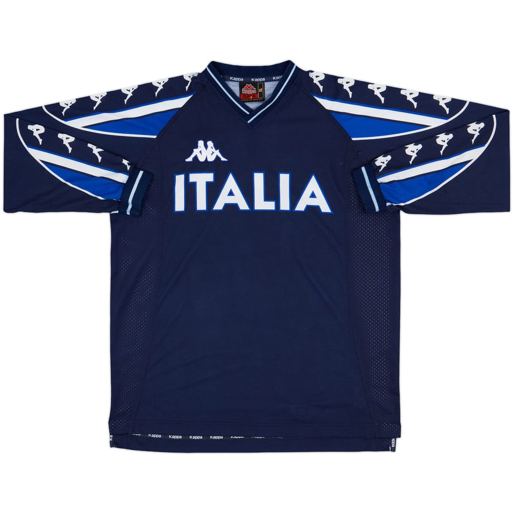 2000-01 Italy Kappa Training L/S Shirt - 9/10 - (XL)