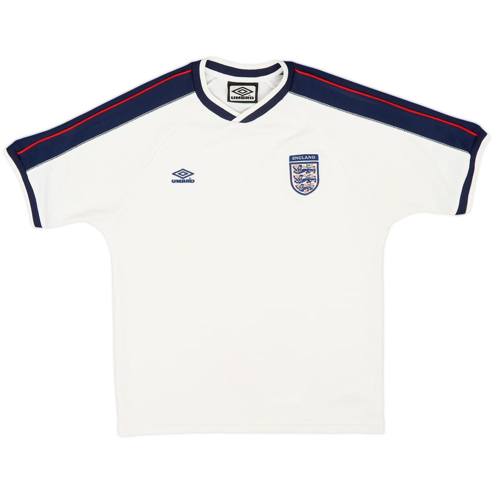 2000-02 England Umbro Training Shirt - 7/10 - (Y)