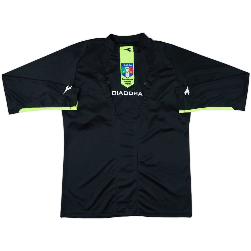 2000s Italy Diadora Referee L/S Shirt - 9/10 - (S)