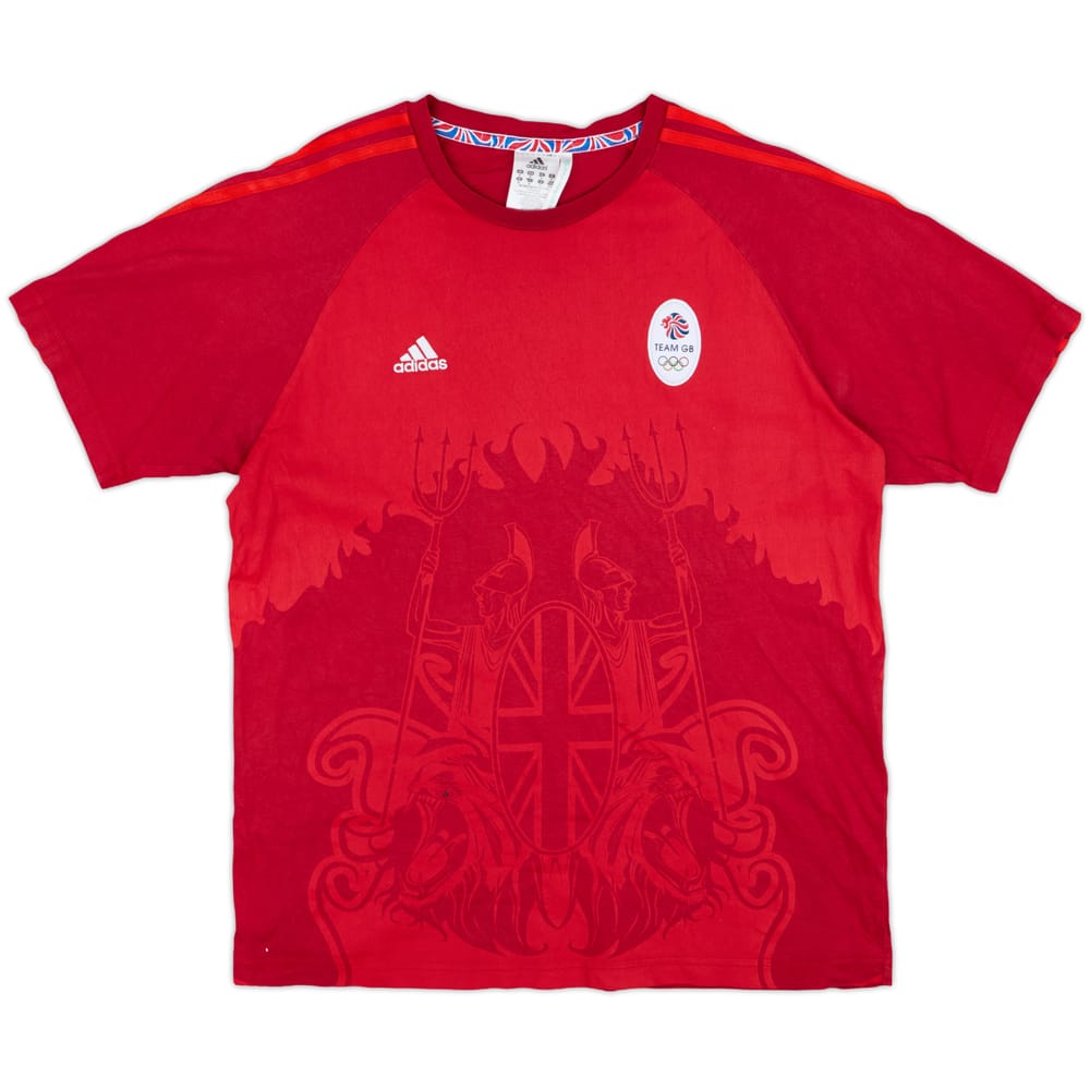 2012 Team GB adidas Cotton Tee - 9/10 - (M)
