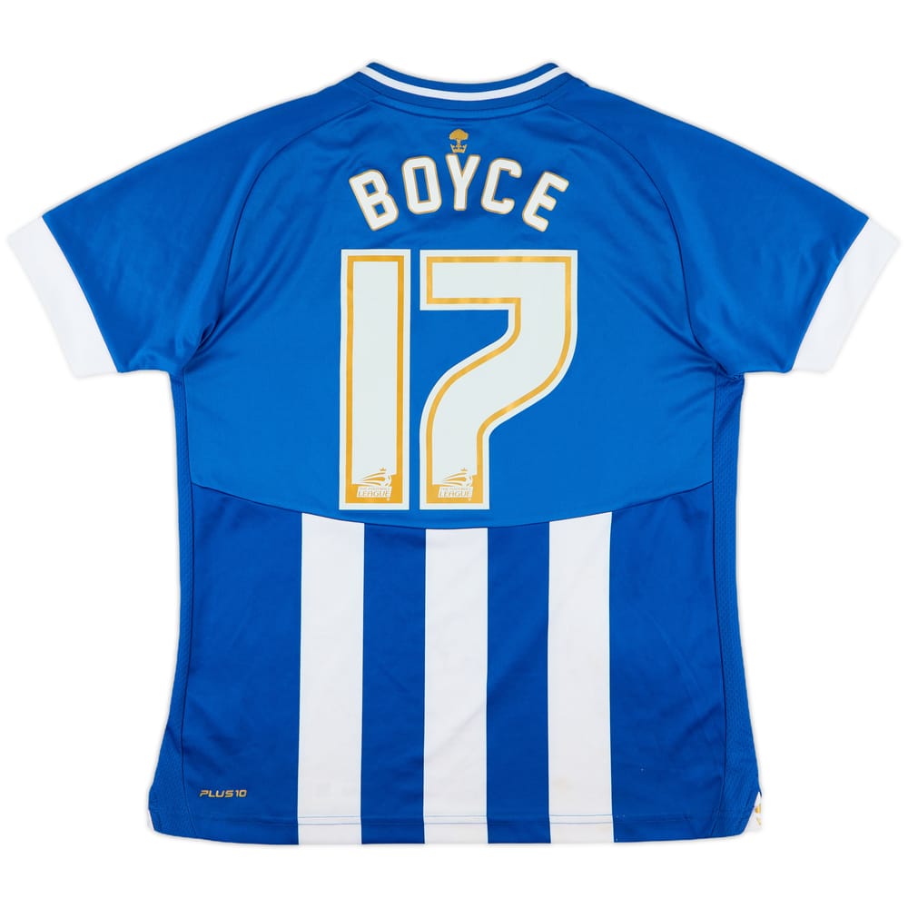2013-14 Wigan Signed Home Shirt Boyce #17 - 7/10 - (Women's XL)