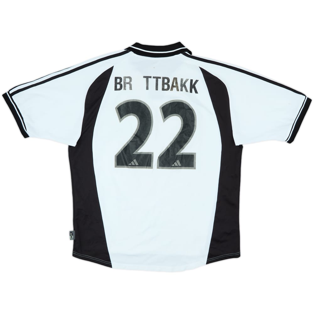 2001-02 Rosenborg Home Shirt Brattbakk #22 - 5/10 - (XL)
