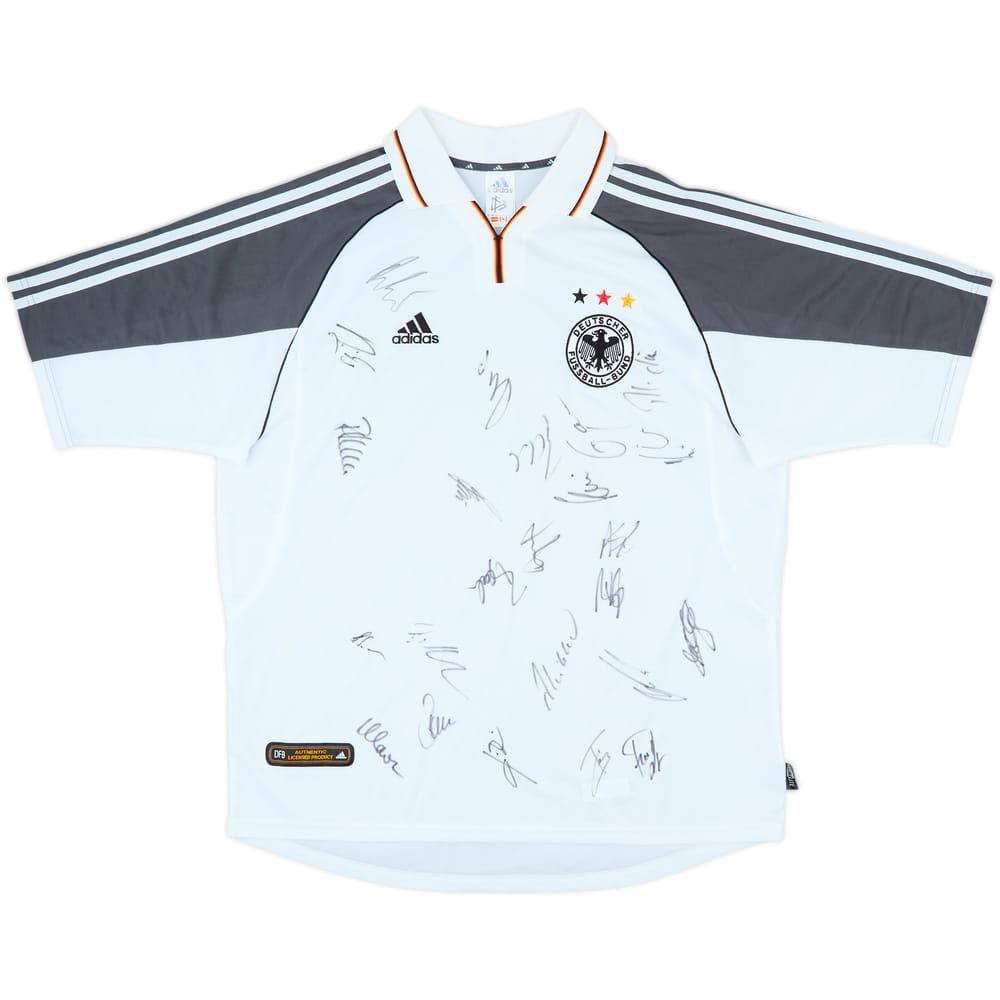2000-02 Germany Signed Home Shirt - 9/10 - (XL)