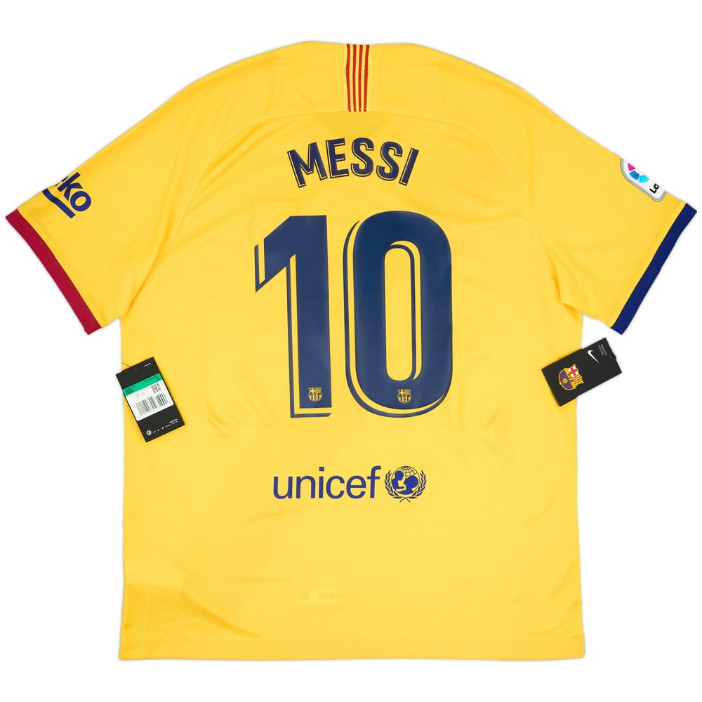 2019-20 Barcelona Away Shirt Messi #10 (XL)