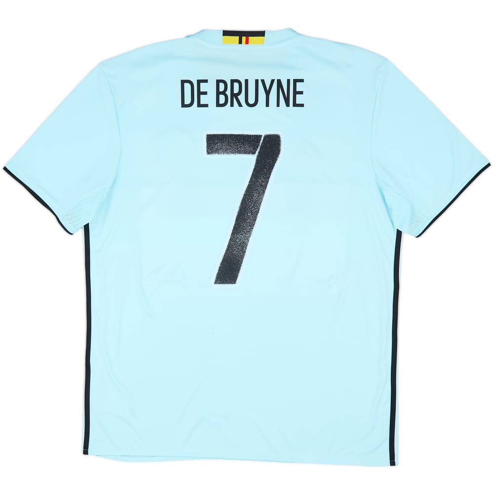 2016-17 Belgium Away Shirt De Bruyne #7 (XL)