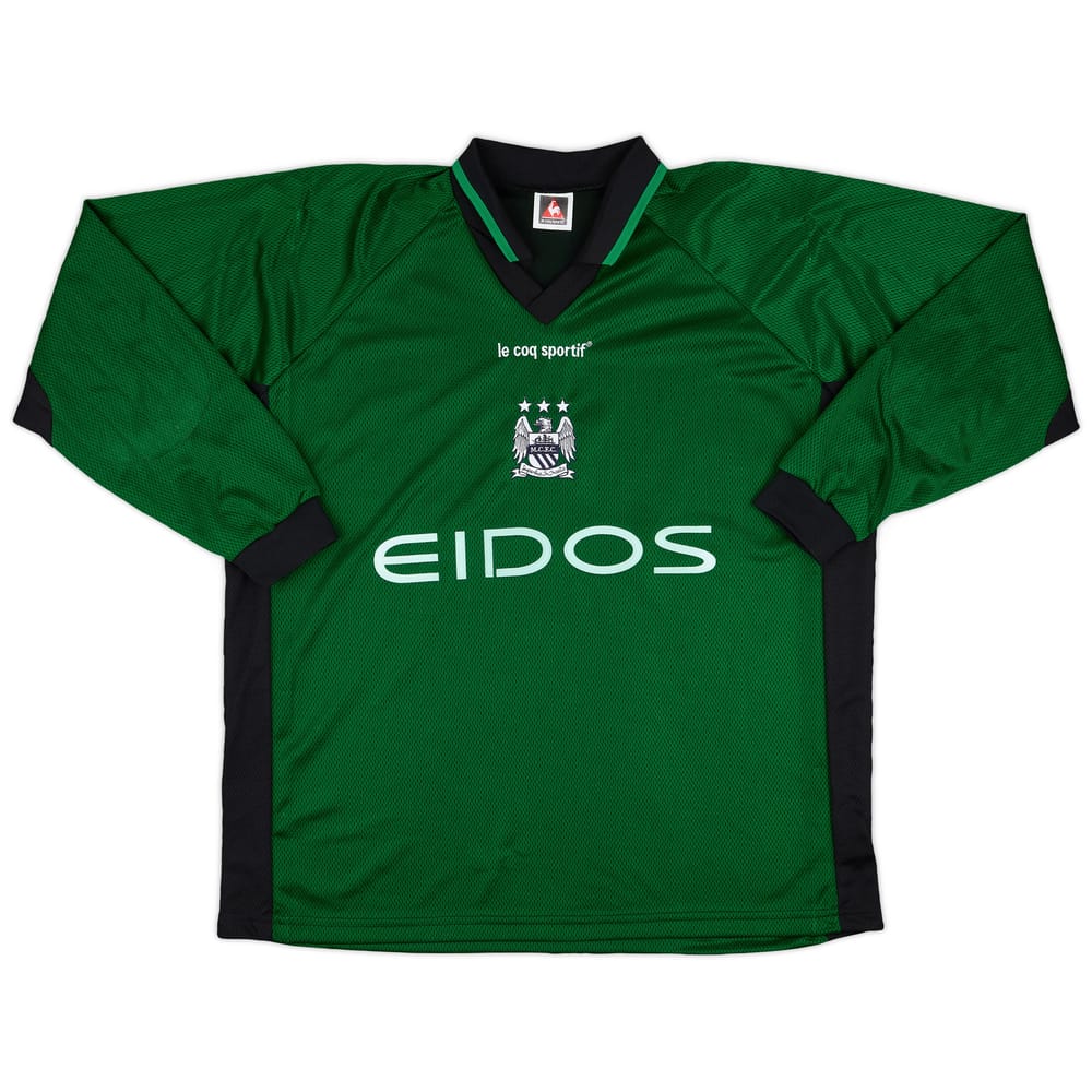2000-01 Manchester City GK Shirt - 10/10 - (XL)