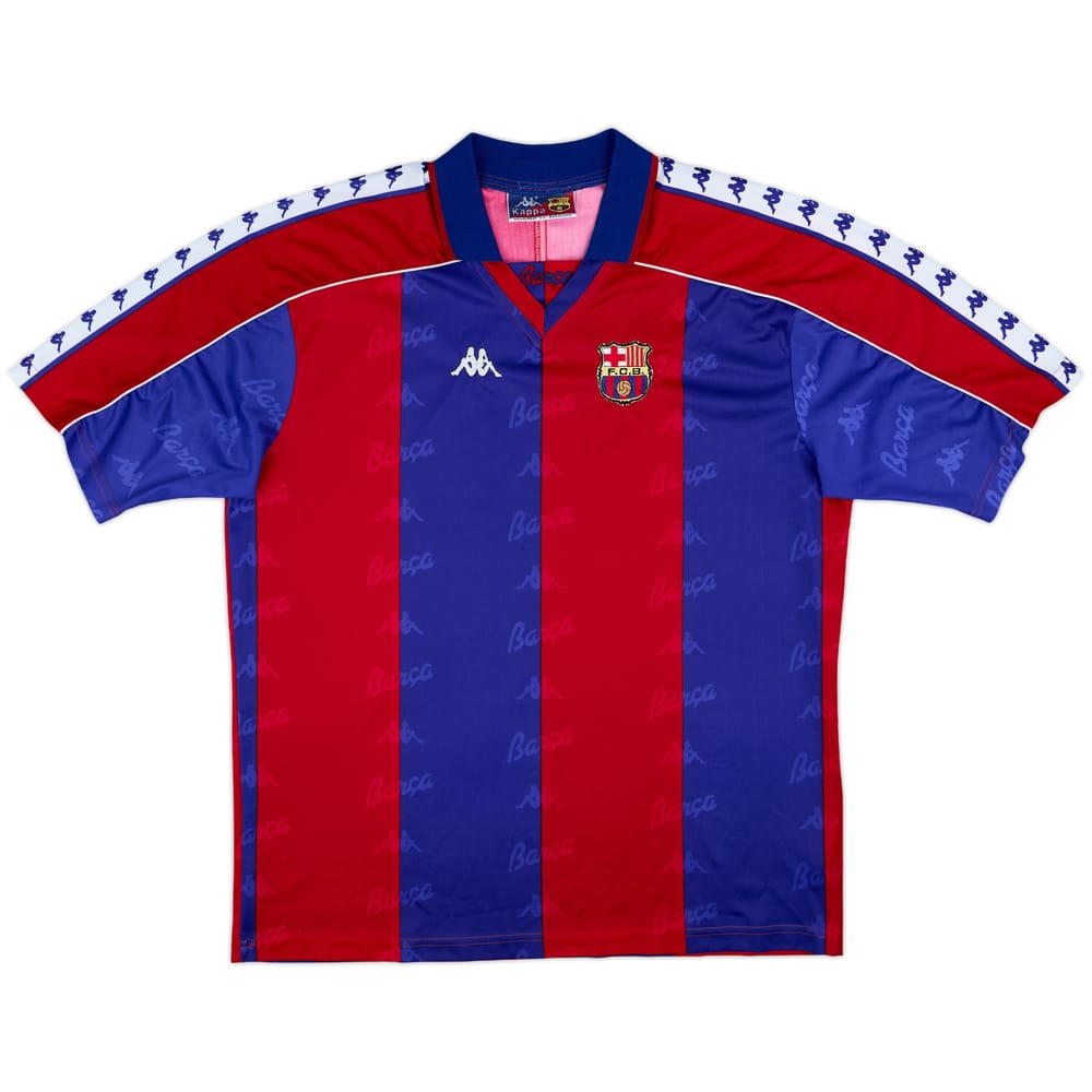 1992-95 Barcelona Home Shirt - 8/10 - (XL)