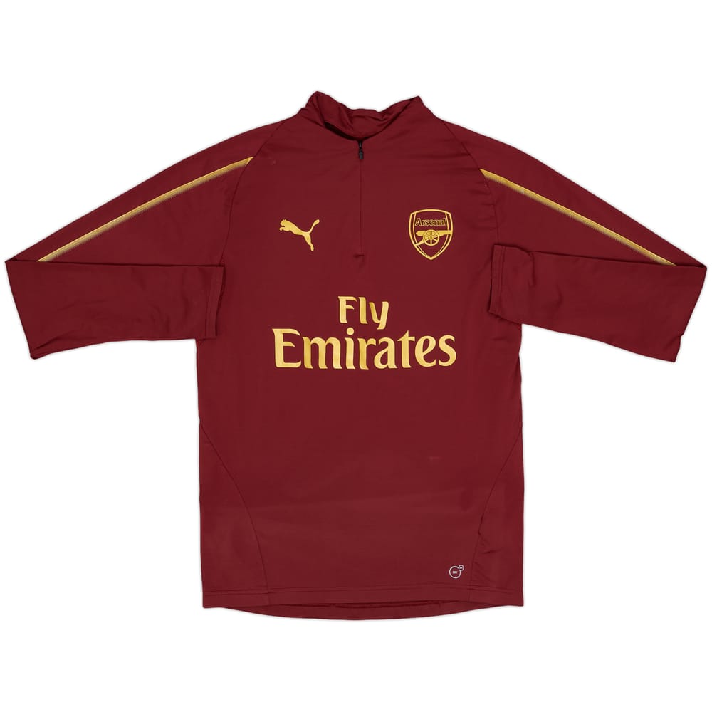 2017-18 Arsenal Puma 1/4 Zip Drill Top - 6/10 - (S)
