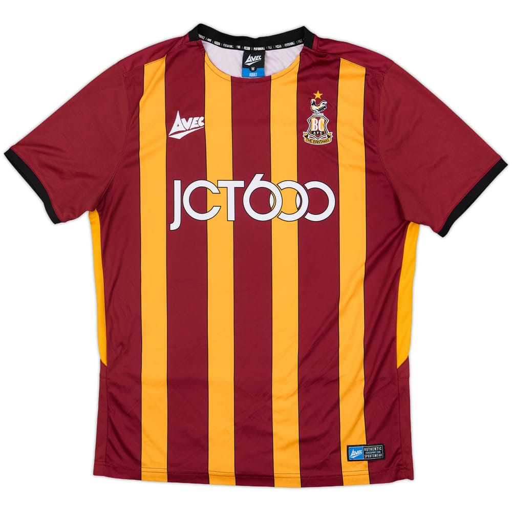 2019-20 Bradford City Home Shirt - 9/10 - (M)