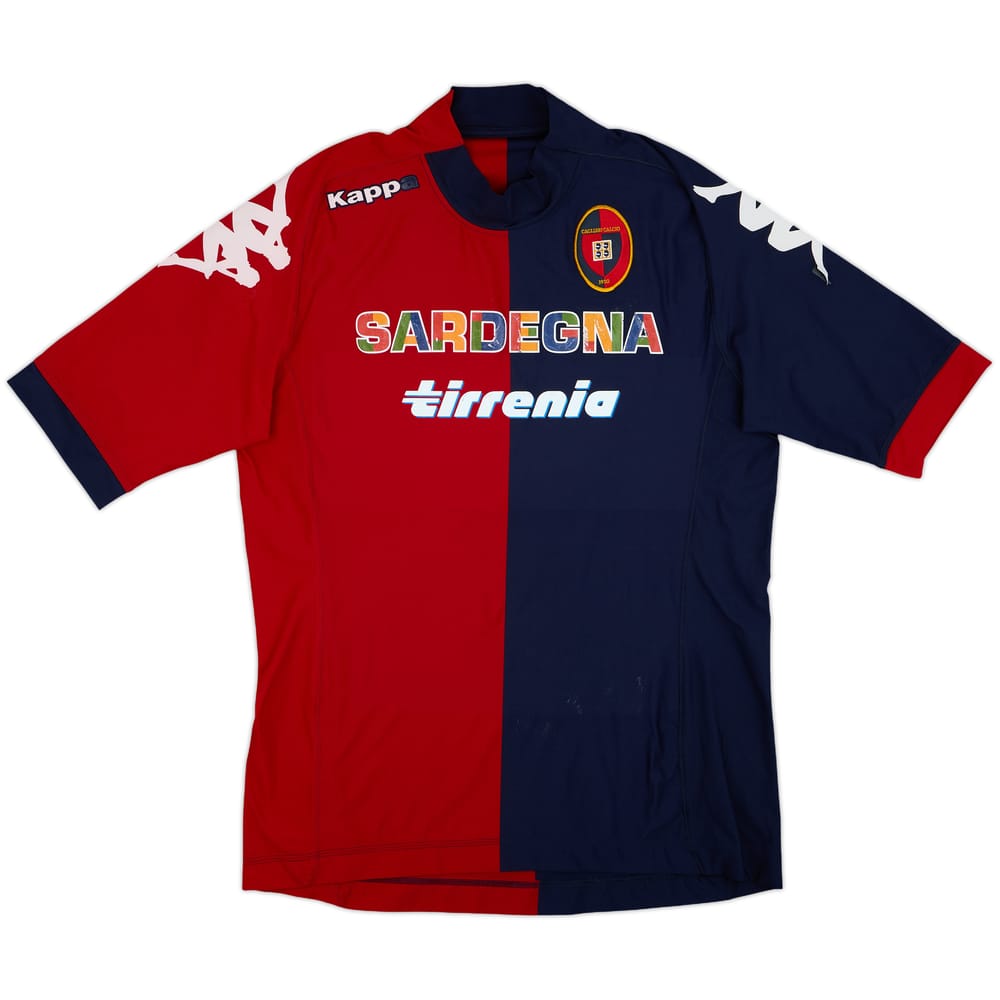 2012-13 Cagliari Home Shirt - 4/10 - (XXL)